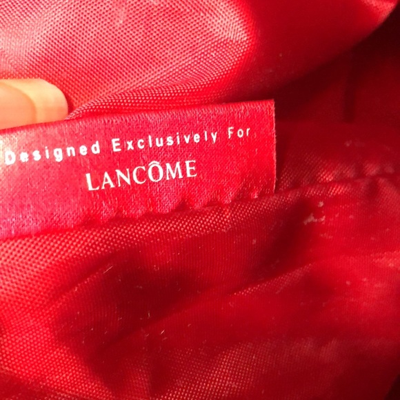 LANCÔME red, white, and blue striped cloth tote. - Picture 2 of 11